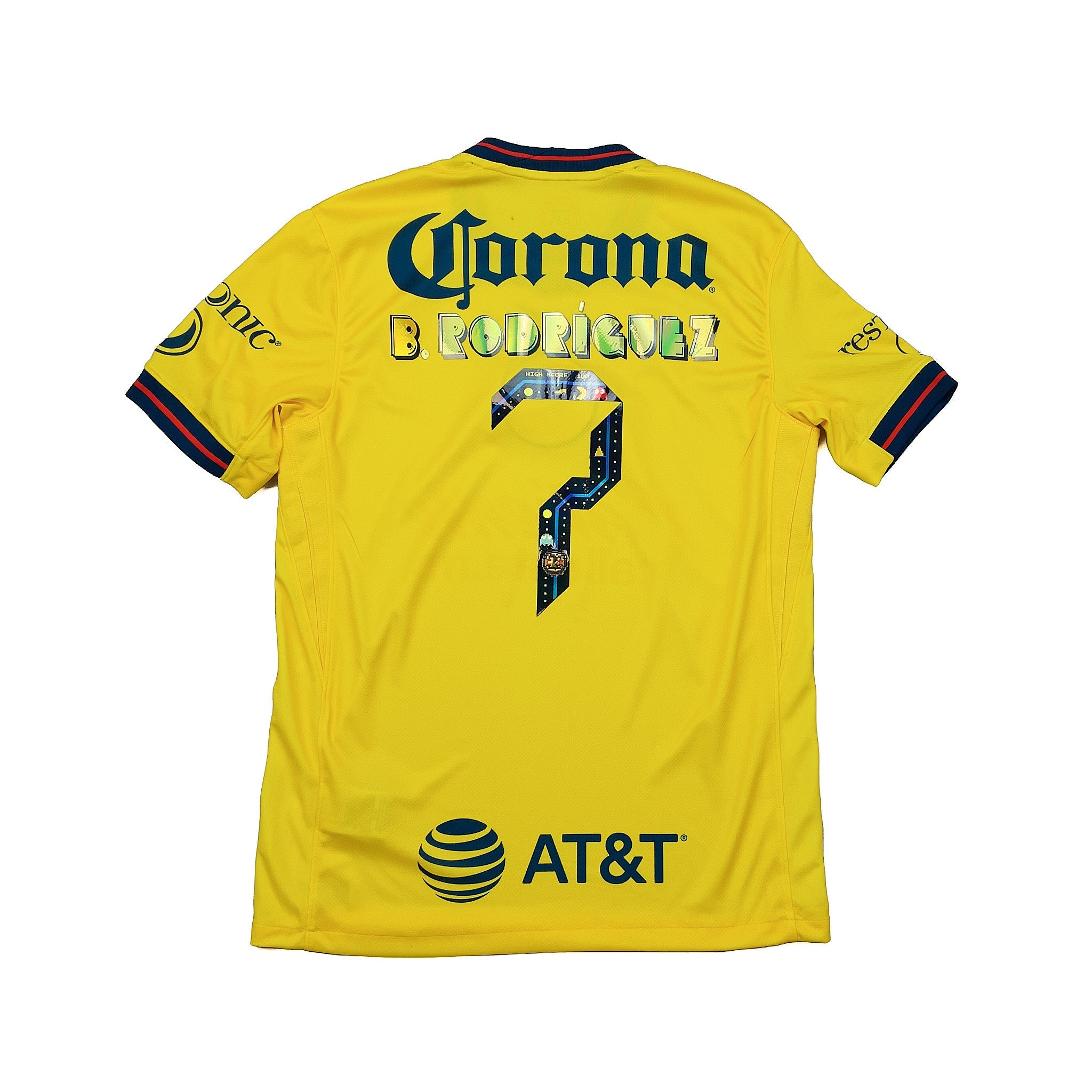 Buy 2024/25 CLUB AMERICA B.RODRIGUEZ 7 PAC - MAN HOME SHIRT (M) NIKE ~ Free worldwide shipping available ~ Authentic Vintage Football Shirts from Cult Kits