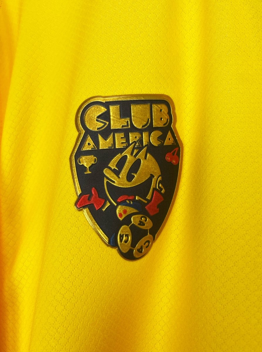 2024/25 Club America Pac - Man Patch - Cult Kits - Club America - Buy Vintage Football Shirts, Authentic Retro Football Shirts For Sale, Classic Football Shirts & Soccer Jersey
