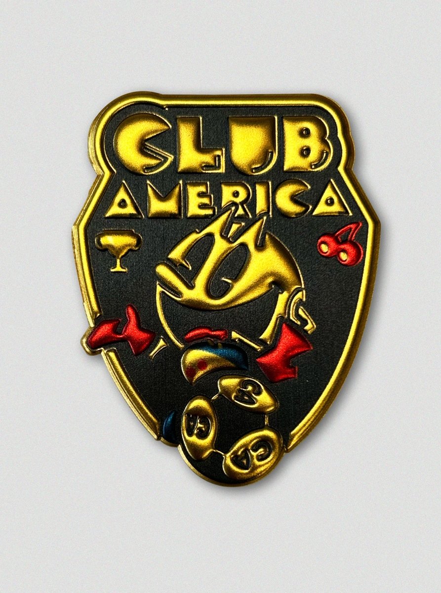 2024/25 Club America Pac - Man Patch - Cult Kits - Club America - Buy Vintage Football Shirts, Authentic Retro Football Shirts For Sale, Classic Football Shirts & Soccer Jersey