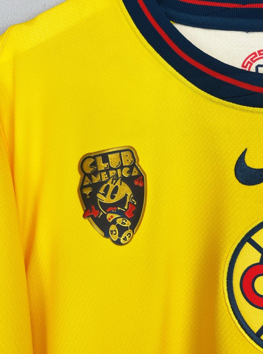 2024/25 Club America Valdez 10 *BNWOT* Pac - Man Home Shirt (Multiple Sizes) Nike - Cult Kits - Small - Buy Vintage Football Shirts, Authentic Retro Football Shirts For Sale, Classic Football Shirts & Soccer Jersey