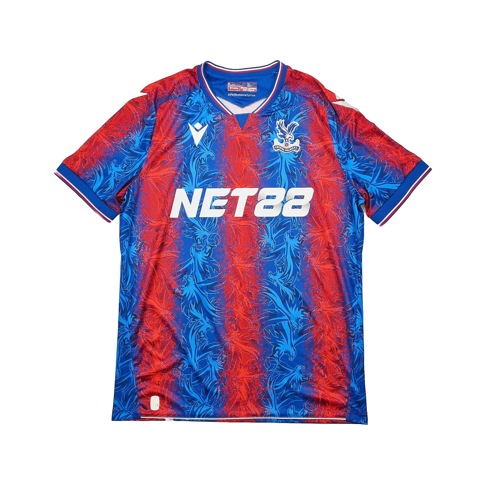 Buy 2024/25 Crystal Palace Home Shirt (M) Macron ~ Free worldwide shipping available ~ Authentic Vintage Football Shirts from Cult Kits