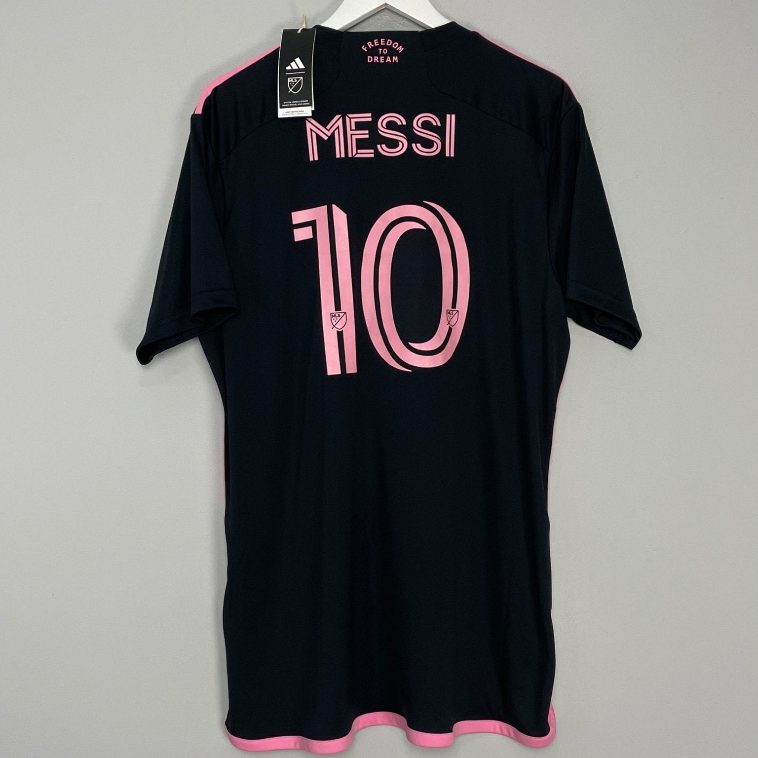 Shop 2024/25 INTER MIAMI MESSI #10 *BNWT* AWAY SHIRT (XL) ADIDAS, classic football shirts, vintage football shirts & retro soccer jerseys at Cult Kits