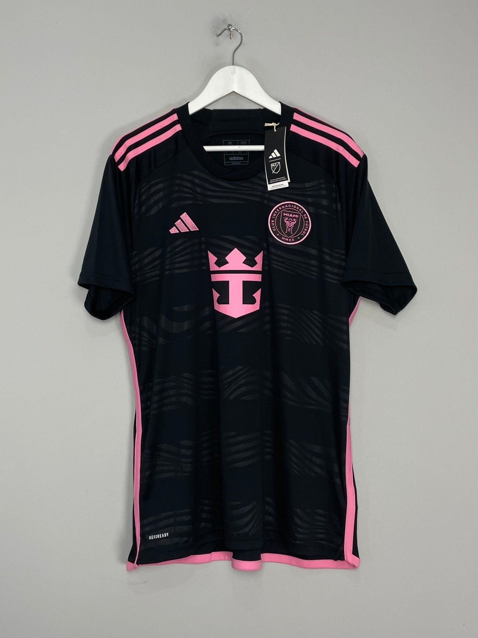 Shop 2024/25 INTER MIAMI MESSI #10 *BNWT* AWAY SHIRT (XL) ADIDAS, classic football shirts, vintage football shirts & retro soccer jerseys at Cult Kits