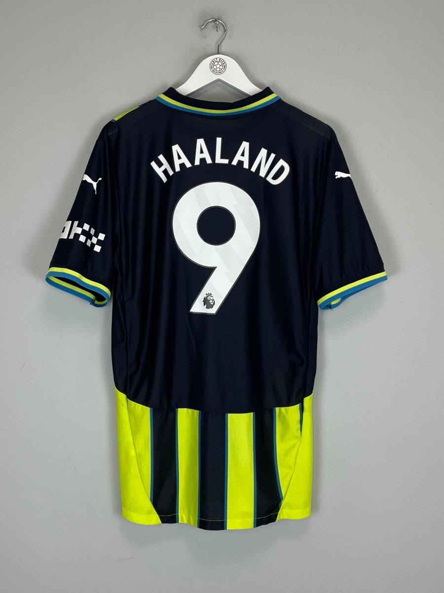 2024/25 MANCHESTER CITY HAALAND 9 AWAY SHIRT (XXL) PUMA - Cult Kits - XXL - Buy Vintage Football Shirts, Authentic Retro Football Shirts For Sale, Classic Football Shirts & Soccer Jersey