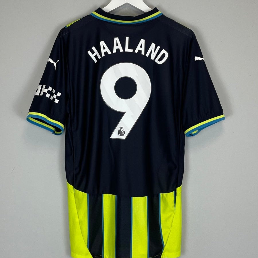 2024/25 MANCHESTER CITY HAALAND 9 AWAY SHIRT (XXL) PUMA - Cult Kits - XXL - Buy Vintage Football Shirts, Authentic Retro Football Shirts For Sale, Classic Football Shirts & Soccer Jersey