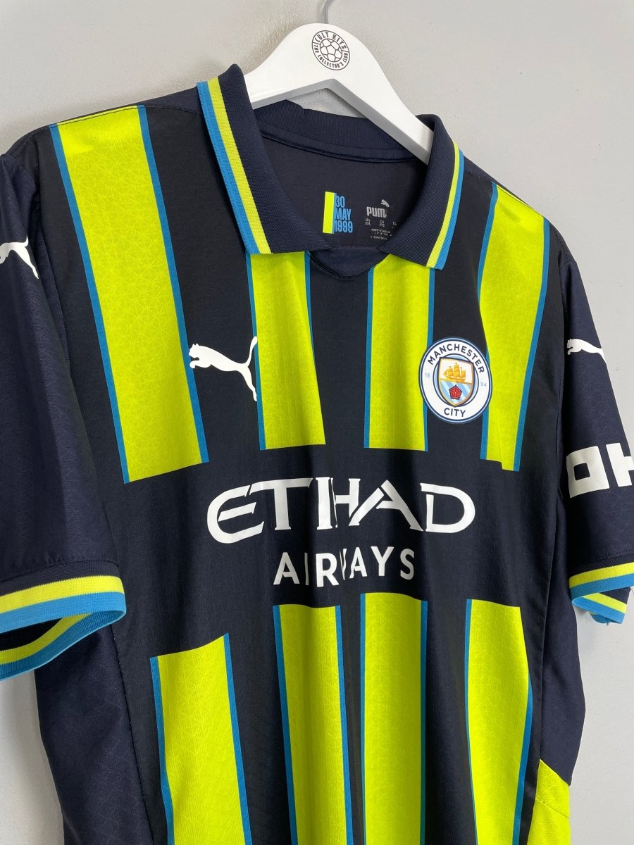 2024/25 MANCHESTER CITY HAALAND 9 AWAY SHIRT (XXL) PUMA - Cult Kits - XXL - Buy Vintage Football Shirts, Authentic Retro Football Shirts For Sale, Classic Football Shirts & Soccer Jersey