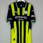 2024/25 MANCHESTER CITY HAALAND 9 AWAY SHIRT (XXL) PUMA - Cult Kits - XXL - Buy Vintage Football Shirts, Authentic Retro Football Shirts For Sale, Classic Football Shirts & Soccer Jersey