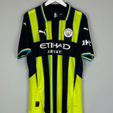 2024/25 MANCHESTER CITY HAALAND 9 AWAY SHIRT (XXL) PUMA - Cult Kits - XXL - Buy Vintage Football Shirts, Authentic Retro Football Shirts For Sale, Classic Football Shirts & Soccer Jersey