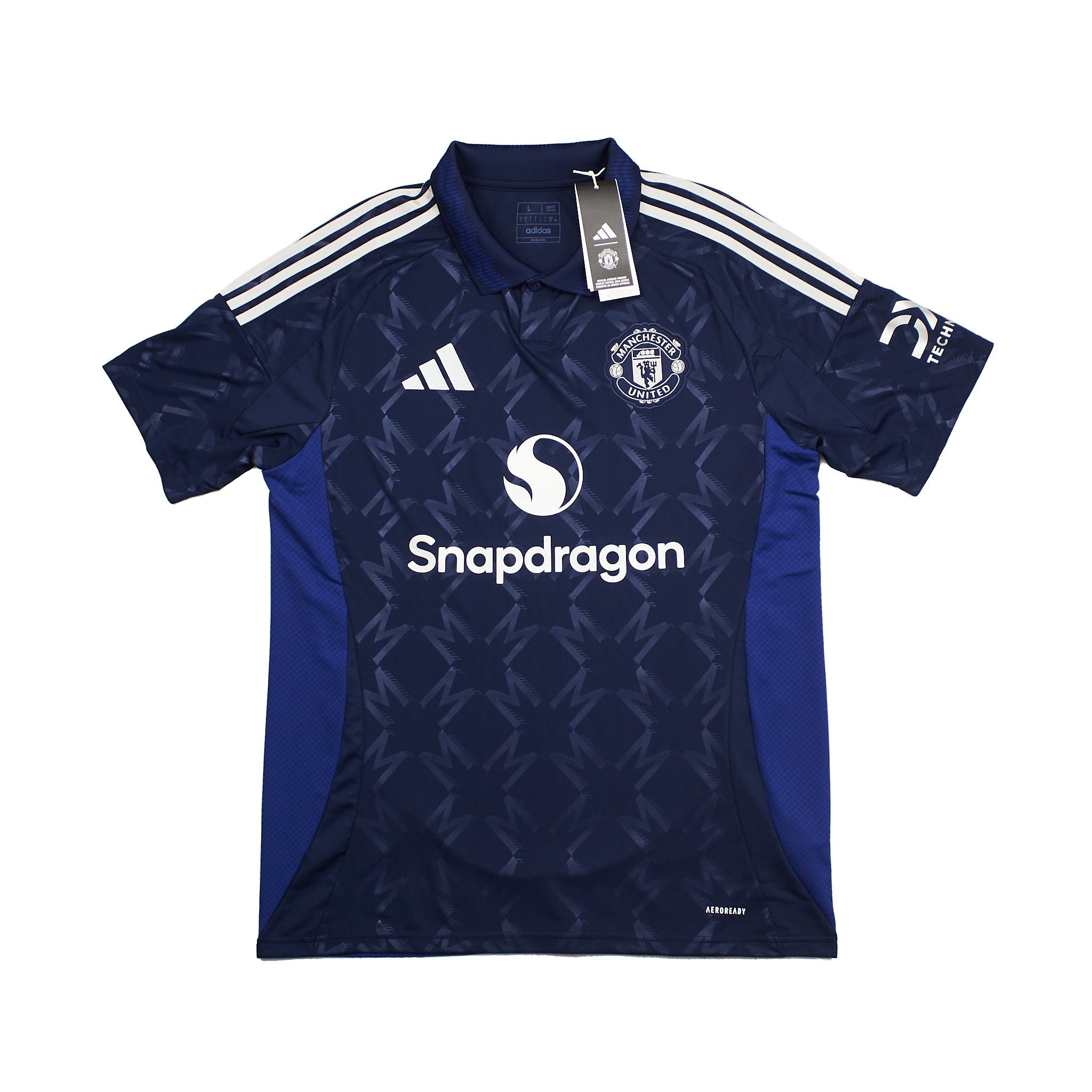 Buy 2024/25 Manchester United Fernandes 8 *BNWT* Away Shirt (L) Adidas ~ Free worldwide shipping ~ Authentic Vintage Football Shirts from Cult Kits