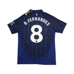 Buy 2024/25 Manchester United Fernandes 8 *BNWT* Away Shirt (L) Adidas ~ Free worldwide shipping ~ Authentic Vintage Football Shirts from Cult Kits