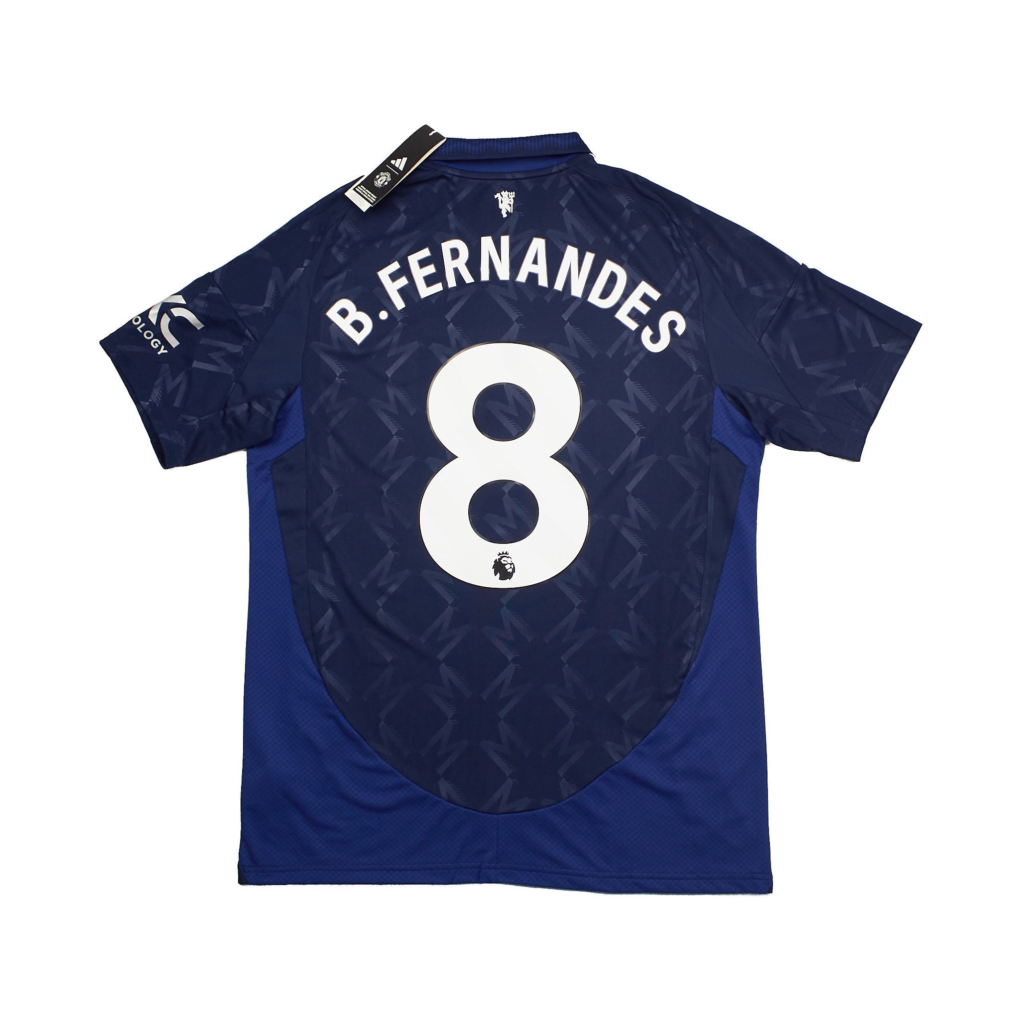 Buy 2024/25 Manchester United Fernandes 8 *BNWT* Away Shirt (L) Adidas ~ Free worldwide shipping ~ Authentic Vintage Football Shirts from Cult Kits
