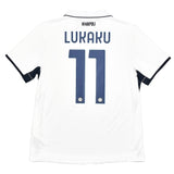 Buy 2024/25 NAPOLI LUKAKU 11 *BNWT* AUTHENTIC AWAY SHIRT (S) EA7 ~ Free worldwide shipping available ~ Authentic Vintage Football Shirts from Cult Kits