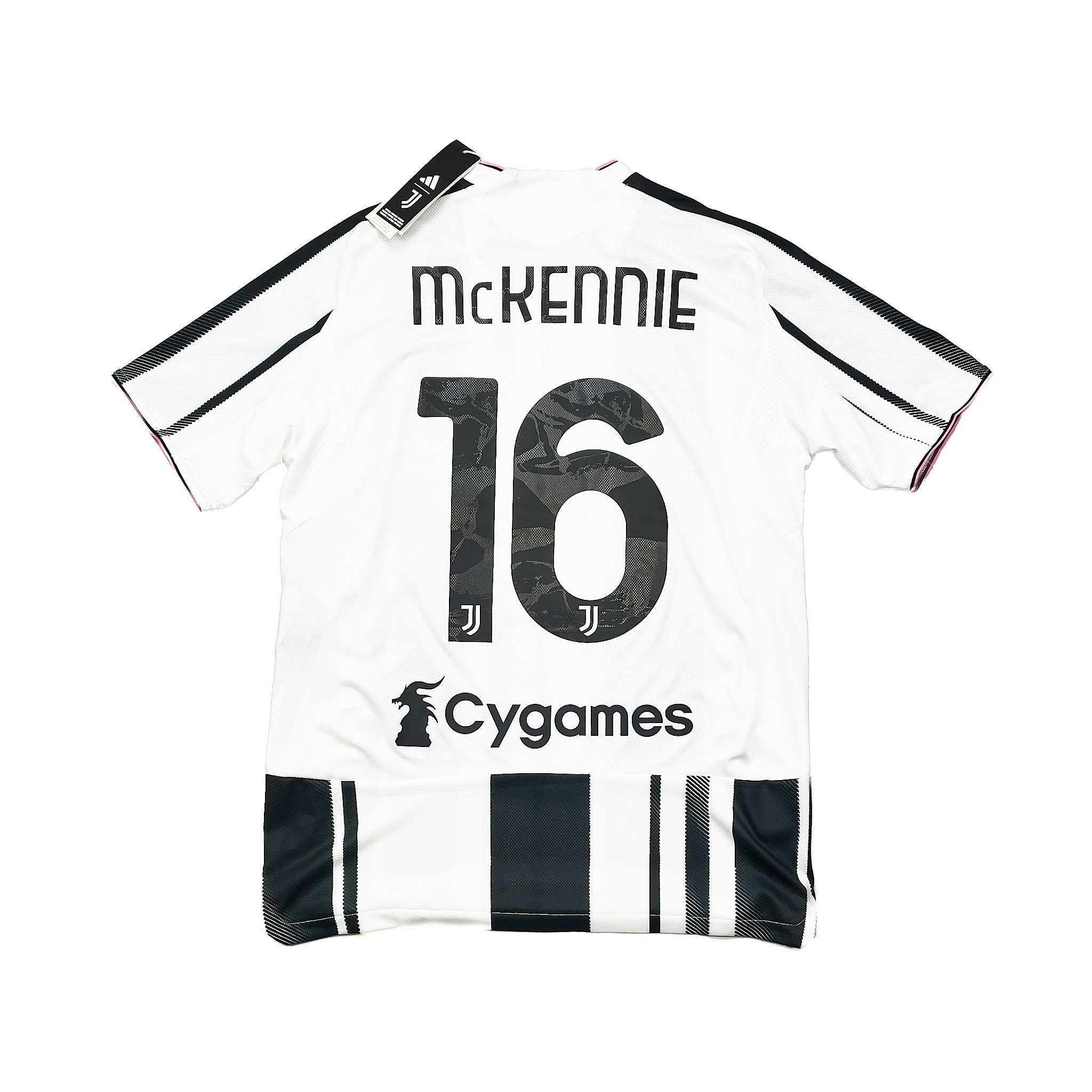 Buy 2025/26 Juventus Mckennie 16 *Authentic* BNWT Home Shirt (M) Adidas ~ Free worldwide shipping ~ Authentic Vintage Football Shirts from Cult Kits