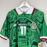 1998 Mexico Blanco #11 *Reissue* World Cup Edition Home (Multiple) ABA Sport