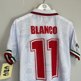 1998 Mexico Blanco #11 *Reissue* World Cup Edition Away (Multiple) ABA Sport