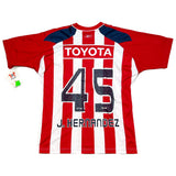 2006/07 CHIVAS GUADALAJARA J.HERNANDEZ #45 *BNWT* HOME SHIRT (XS) REEBOK