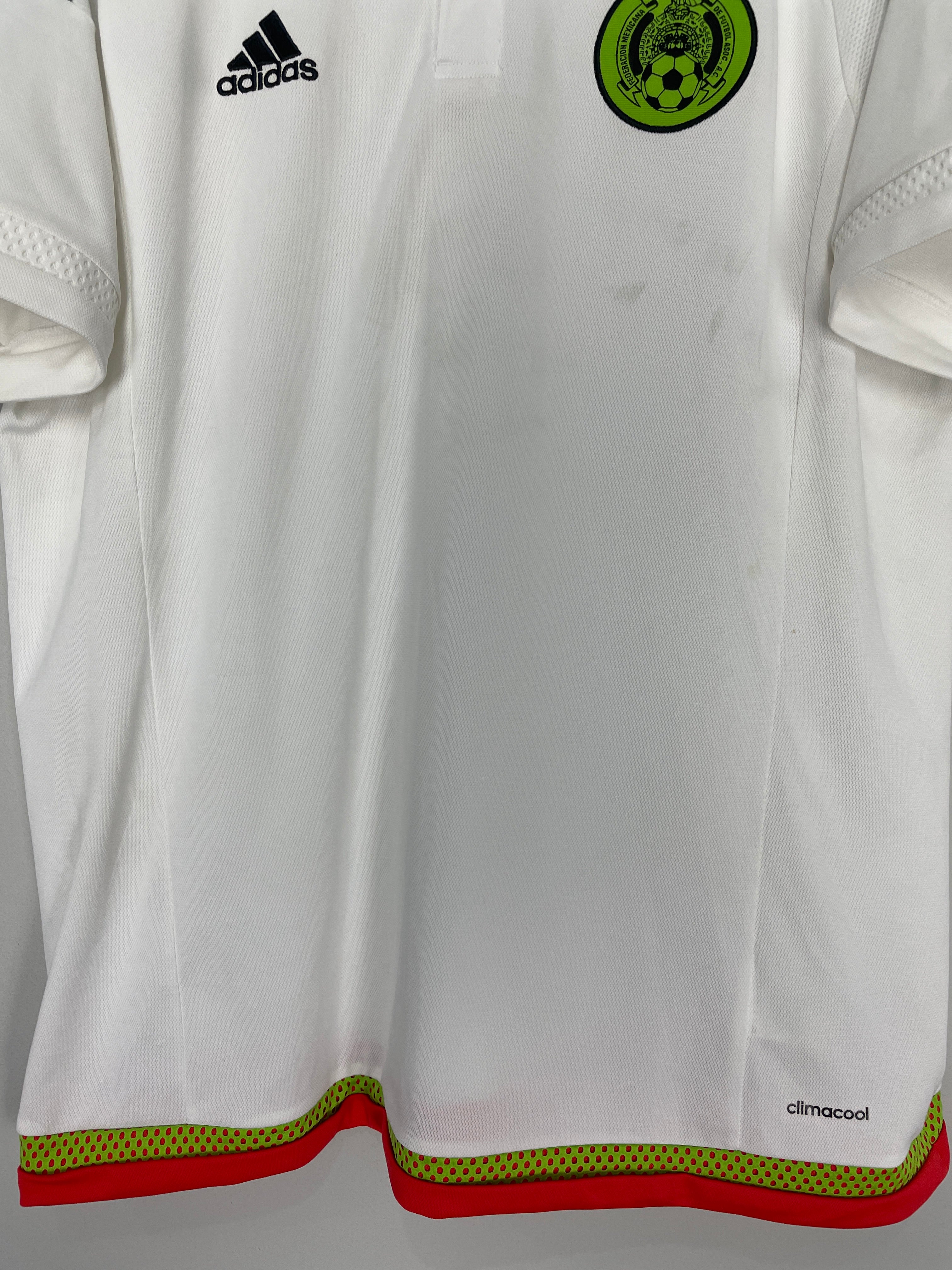 Shop 2015/16 MEXICO AWAY SHIRT (XL) ADIDAS, classic football shirts, vintage football shirts & retro soccer jerseys at Cult Kits