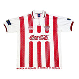 1999/00 NECAXA HOME SHIRT (XL) UMBRO