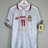 1998 Mexico Blanco #11 *Reissue* World Cup Edition Away (Multiple) ABA Sport