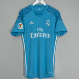 2016/17 REAL MADRID GK SHIRT (M) ADIDAS