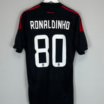 Shop 2008/09 AC MILAN RONALDINHO #80 THIRD SHIRT (M) ADIDAS, classic football shirts, vintage football shirts & retro soccer jerseys at Cult Kits