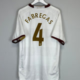 Shop 2007/08 ARSENAL FABREGAS #4 AWAY SHIRT (XL) NIKE, classic football shirts, vintage football shirts & retro soccer jerseys at Cult Kits
