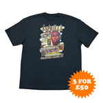 Newcastle United Asprilla Bootleg Tee - Toon Graphic T-Shirts at Cult Kits