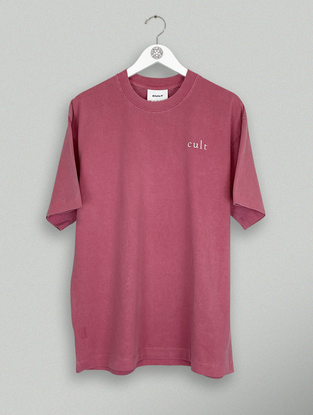 Shop South China Embroidered Cult Tee - Red, classic football shirts, vintage football shirts & retro soccer jerseys at Cult Kits