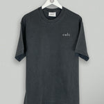 Shop South China Embroidered Cult Tee - Charcoal, classic football shirts, vintage football shirts & retro soccer jerseys at Cult Kits
