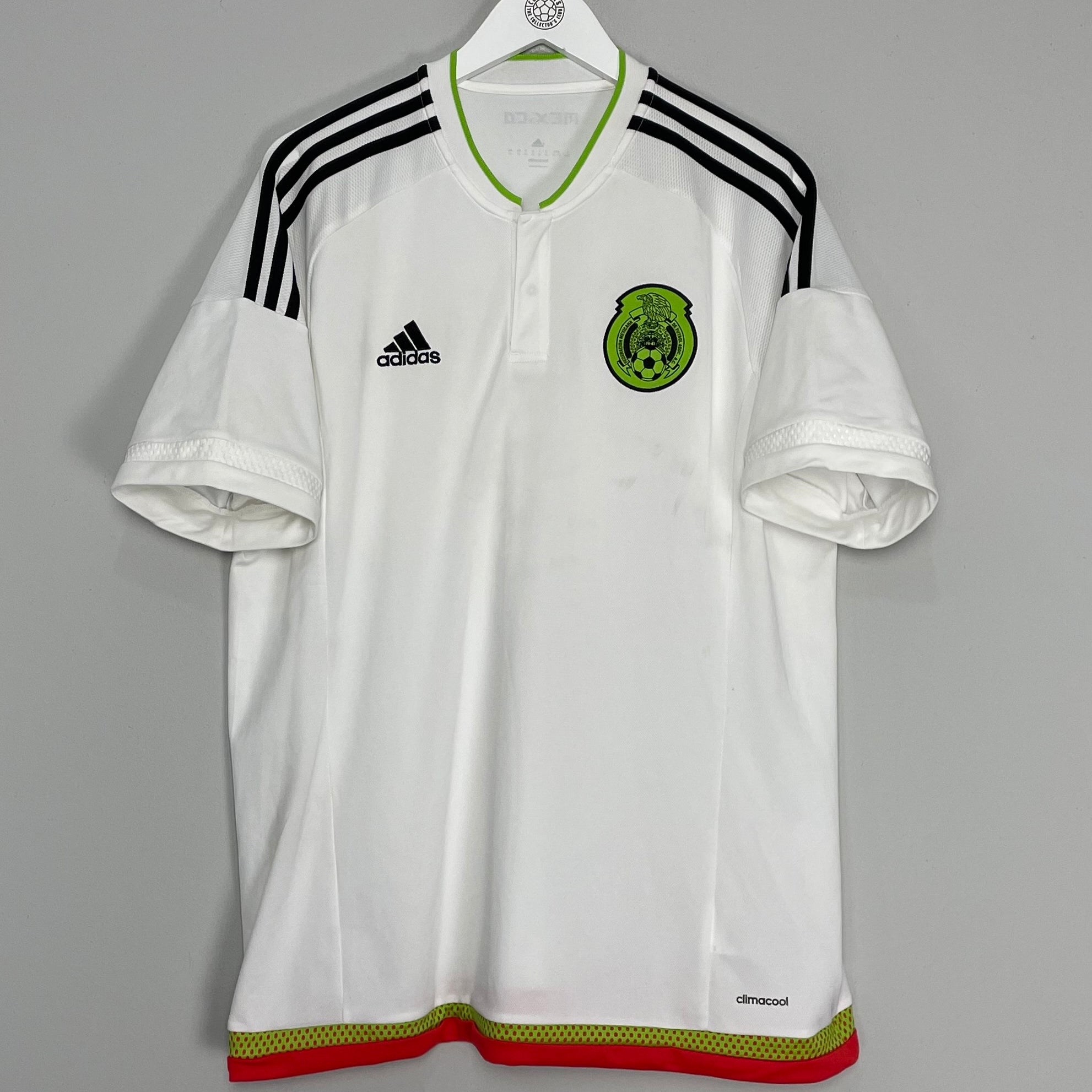 Shop 2015/16 MEXICO AWAY SHIRT (XL) ADIDAS, classic football shirts, vintage football shirts & retro soccer jerseys at Cult Kits