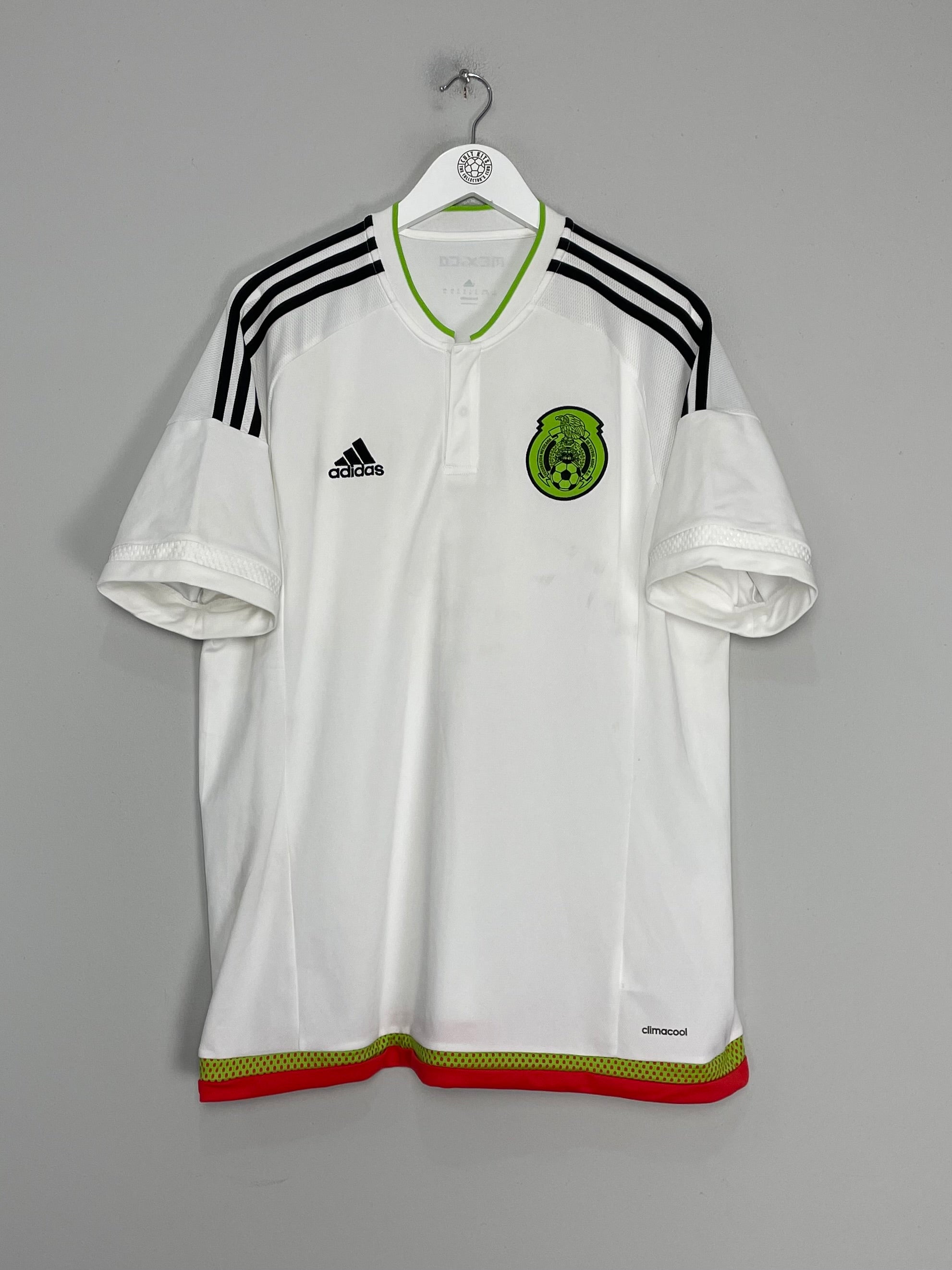 Shop 2015/16 MEXICO AWAY SHIRT (XL) ADIDAS, classic football shirts, vintage football shirts & retro soccer jerseys at Cult Kits