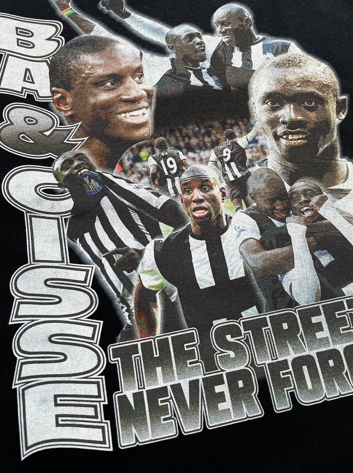 NEWCASTLE UNITED BA & CISSE BOOTLEG TEE