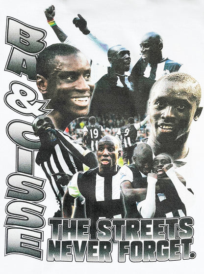 NEWCASTLE UNITED BA & CISSE BOOTLEG TEE