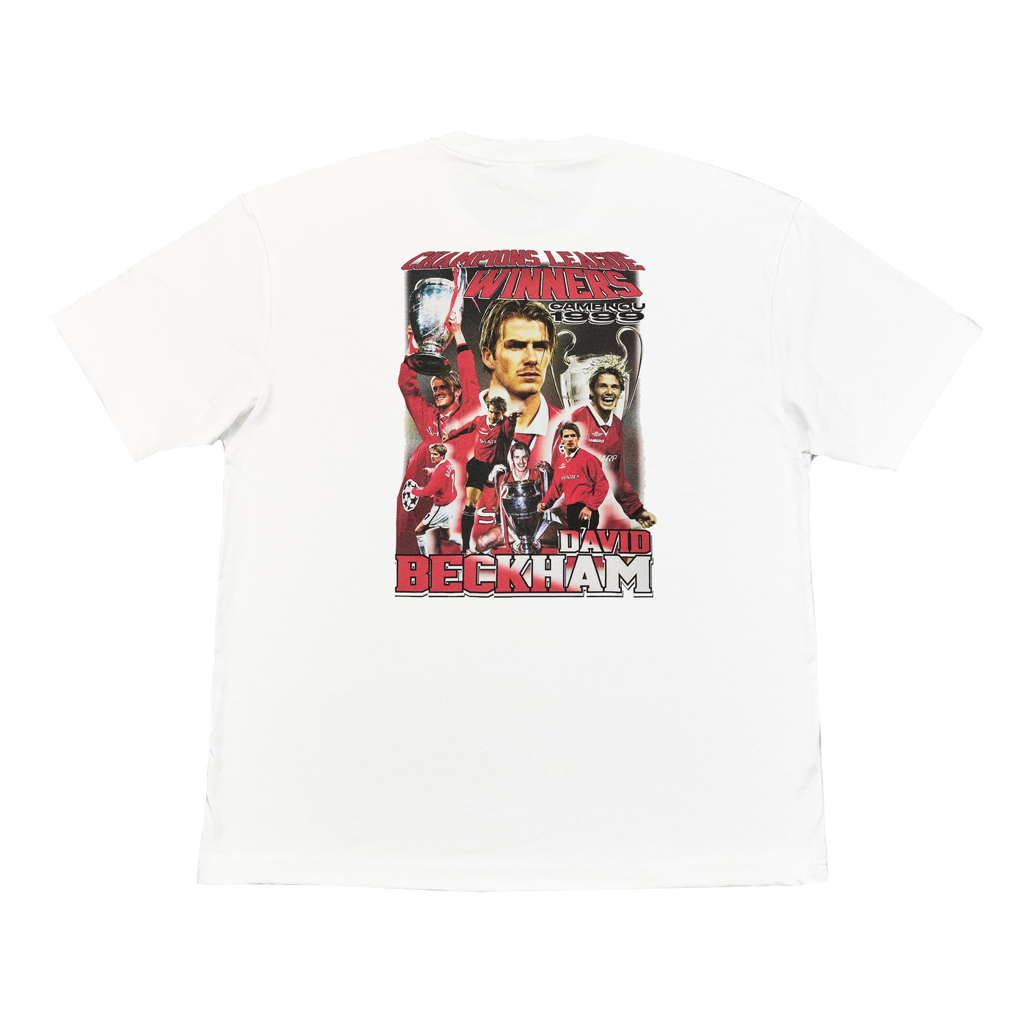 MANCHESTER UNITED BECKHAM 'CAMP NOU 1999' BOOTLEG TEE