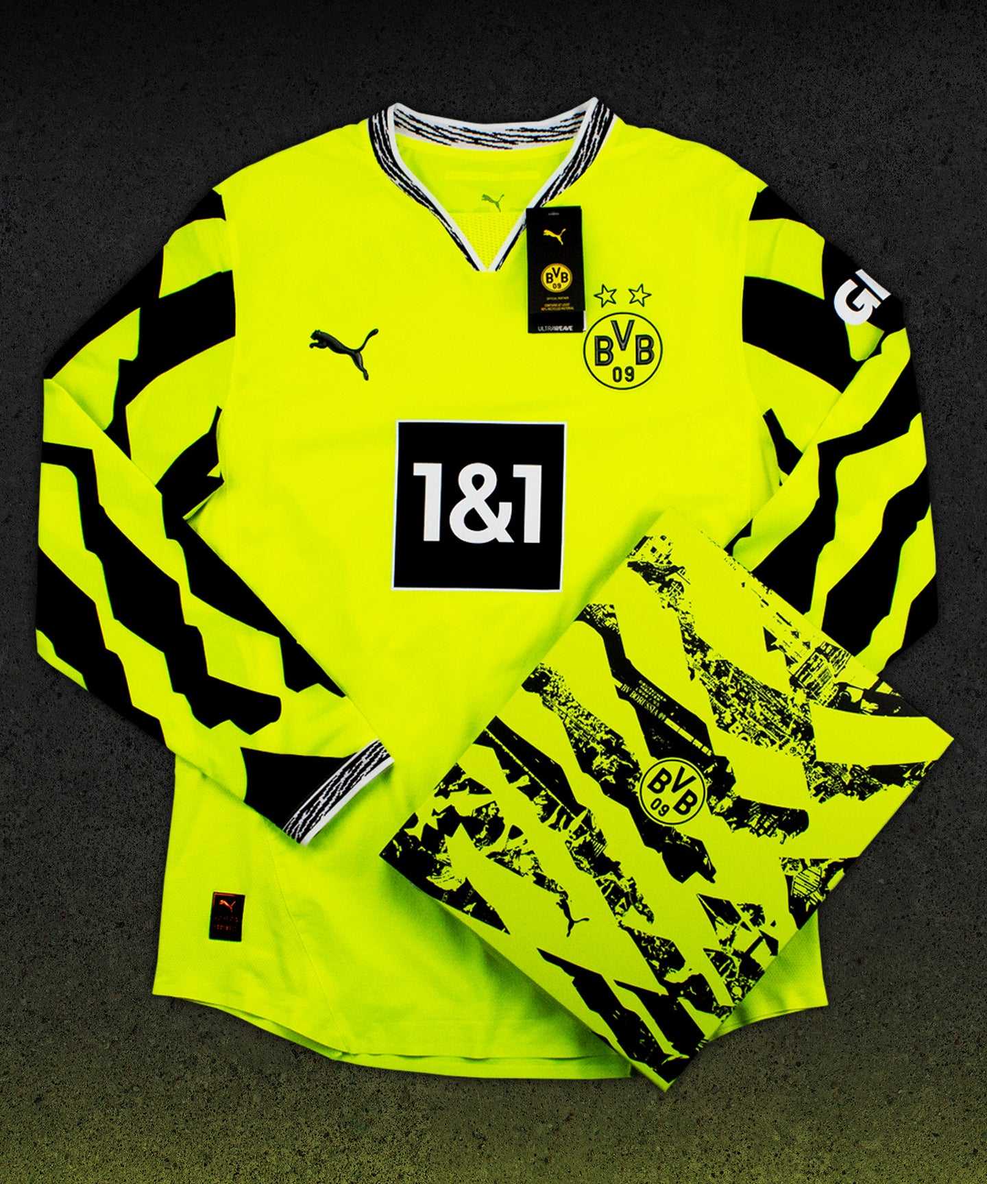 Cult Kits | Dortmund 24/25 Authentic Home shirt , Puma , Brand new with tags , brand new in box, Bundes Liga , Player Issue Anniversary Shirt , long sleeved , Multiple Sizes