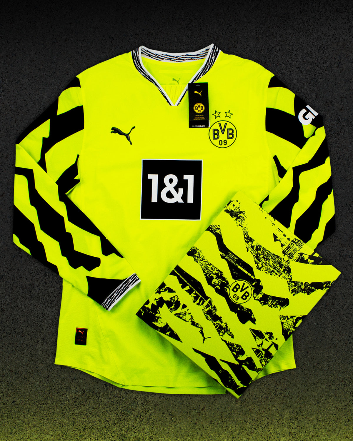 Cult Kits | Dortmund 24/25 Authentic Home shirt , Puma , Brand new with tags , brand new in box, Bundes Liga , Player Issue Anniversary Shirt , long sleeved , Multiple Sizes