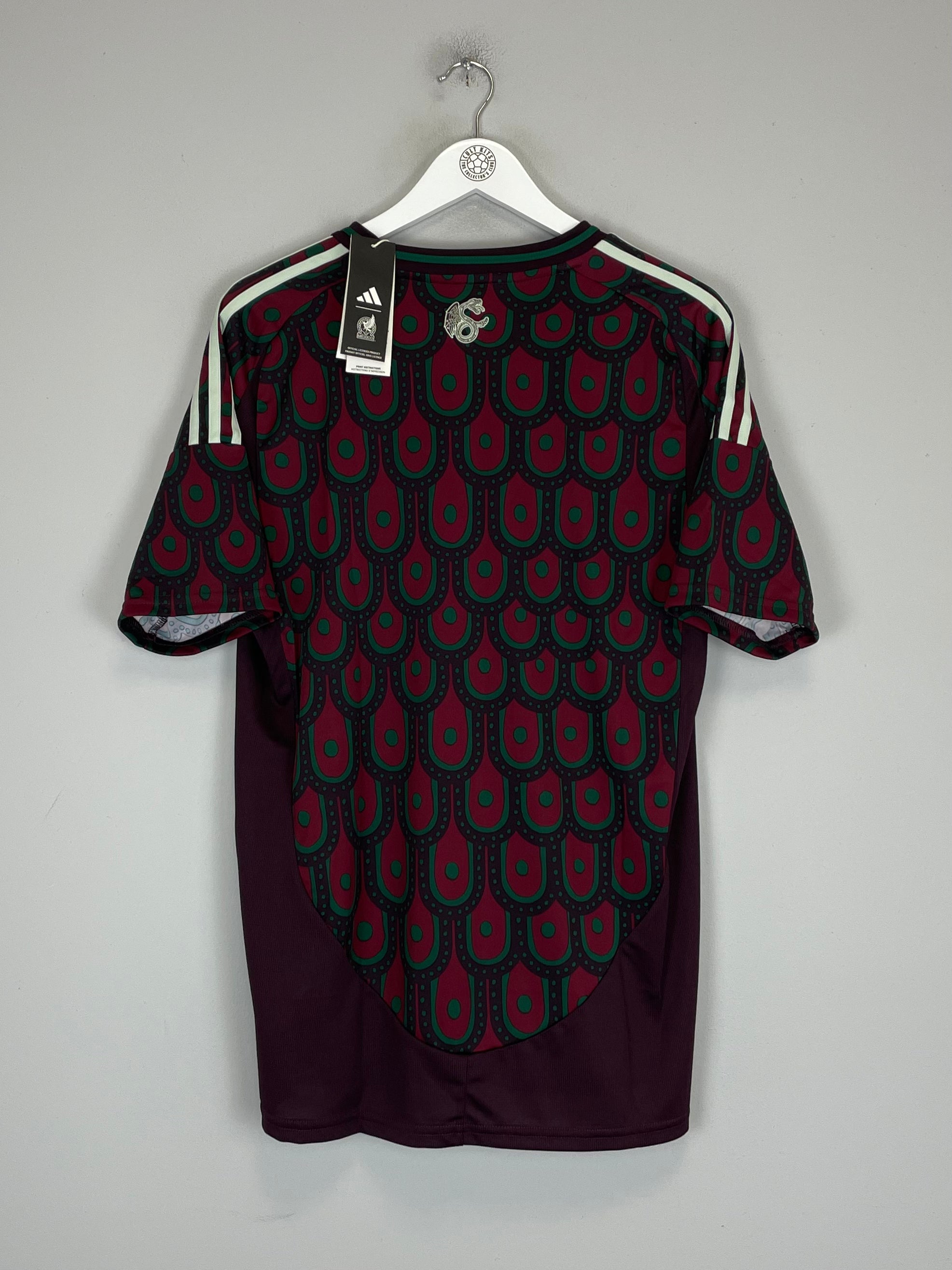 2024 Mexico Home Shirt, classic football shirts, vintage football shirts & retro soccer jerseys at Cult Kits