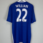 CHELSEA WILLIAN #22 2016/17 HOME SHIRT (XXL) ADIDAS