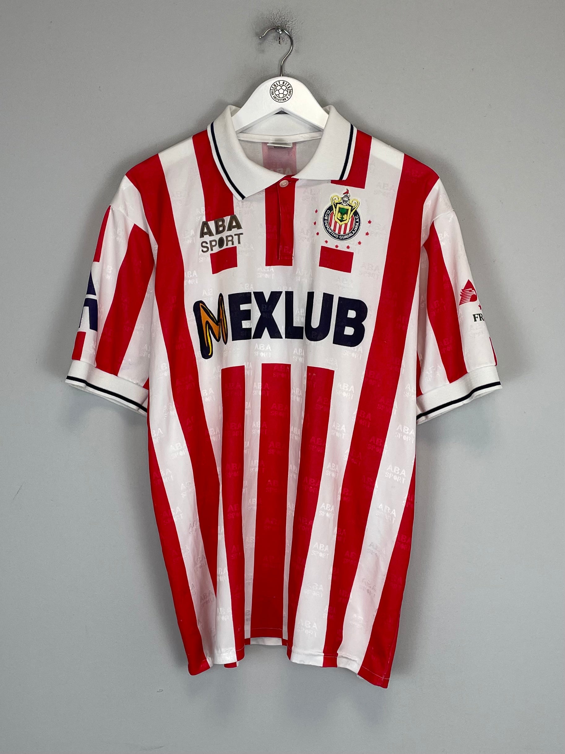 CHIVAS GUADALAJARA 1995/96 HOME SHIRT (L) ABA SPORTS
