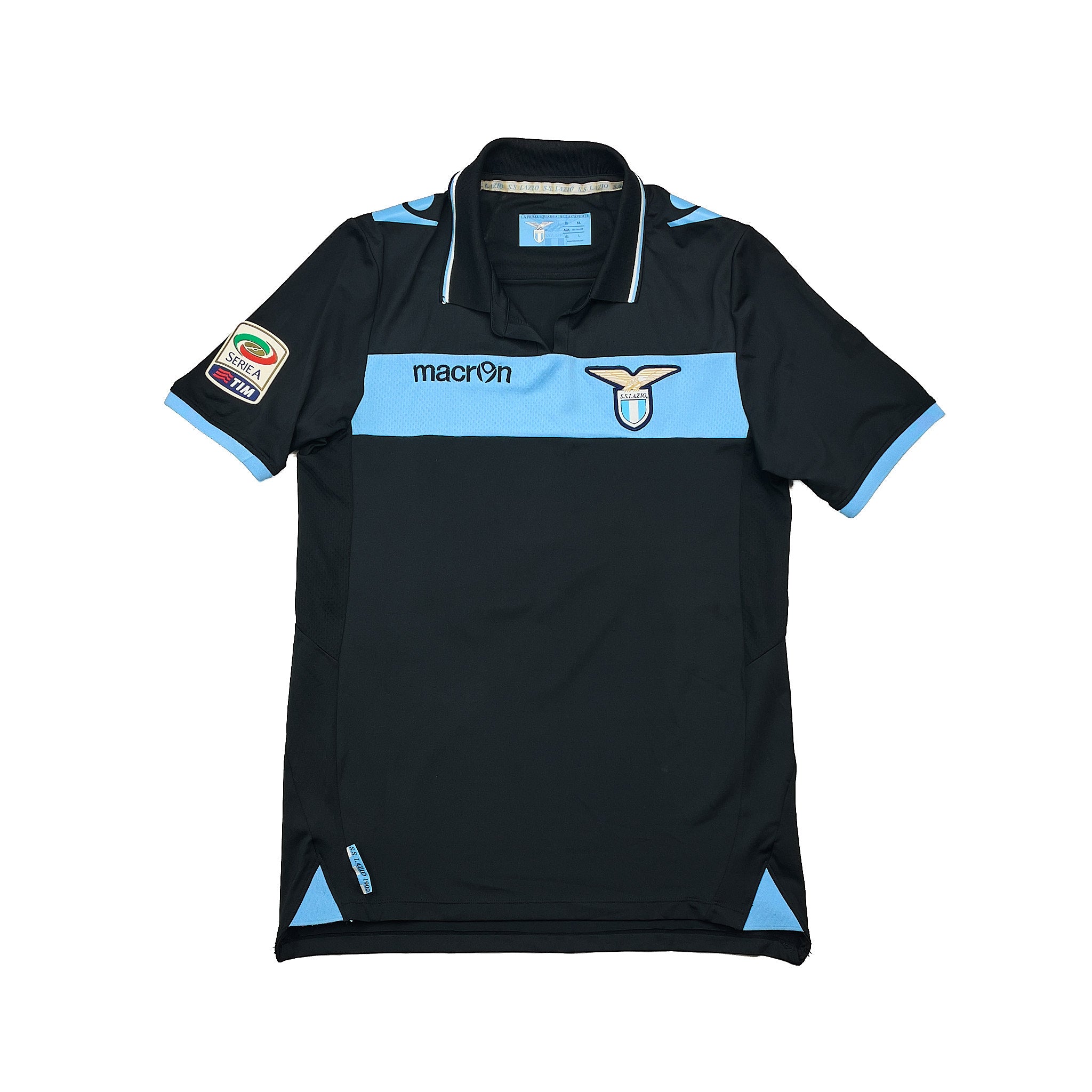 2012/13 Lazio Klose #11 *Match Issue* Away Shirt (L) Macron – Cult