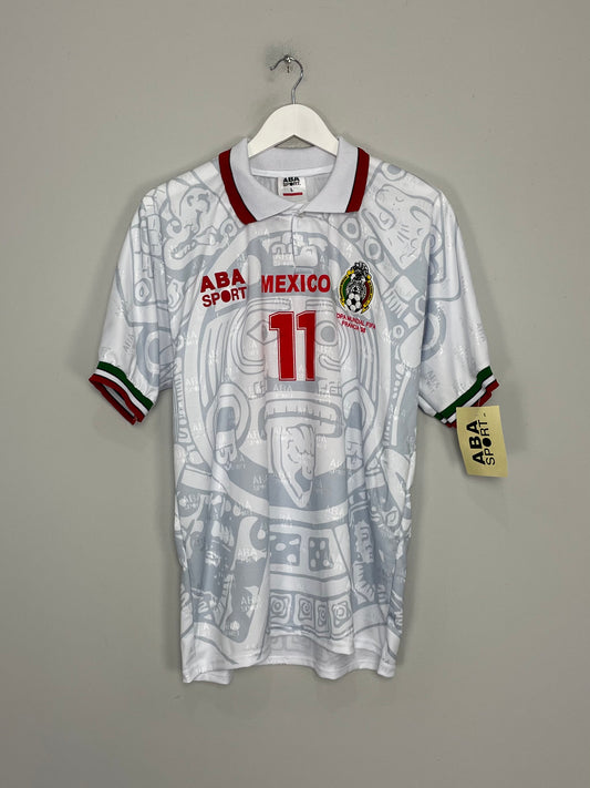 Cult Kits - Mexico 1998 reissue away shirt aba sport Blanco