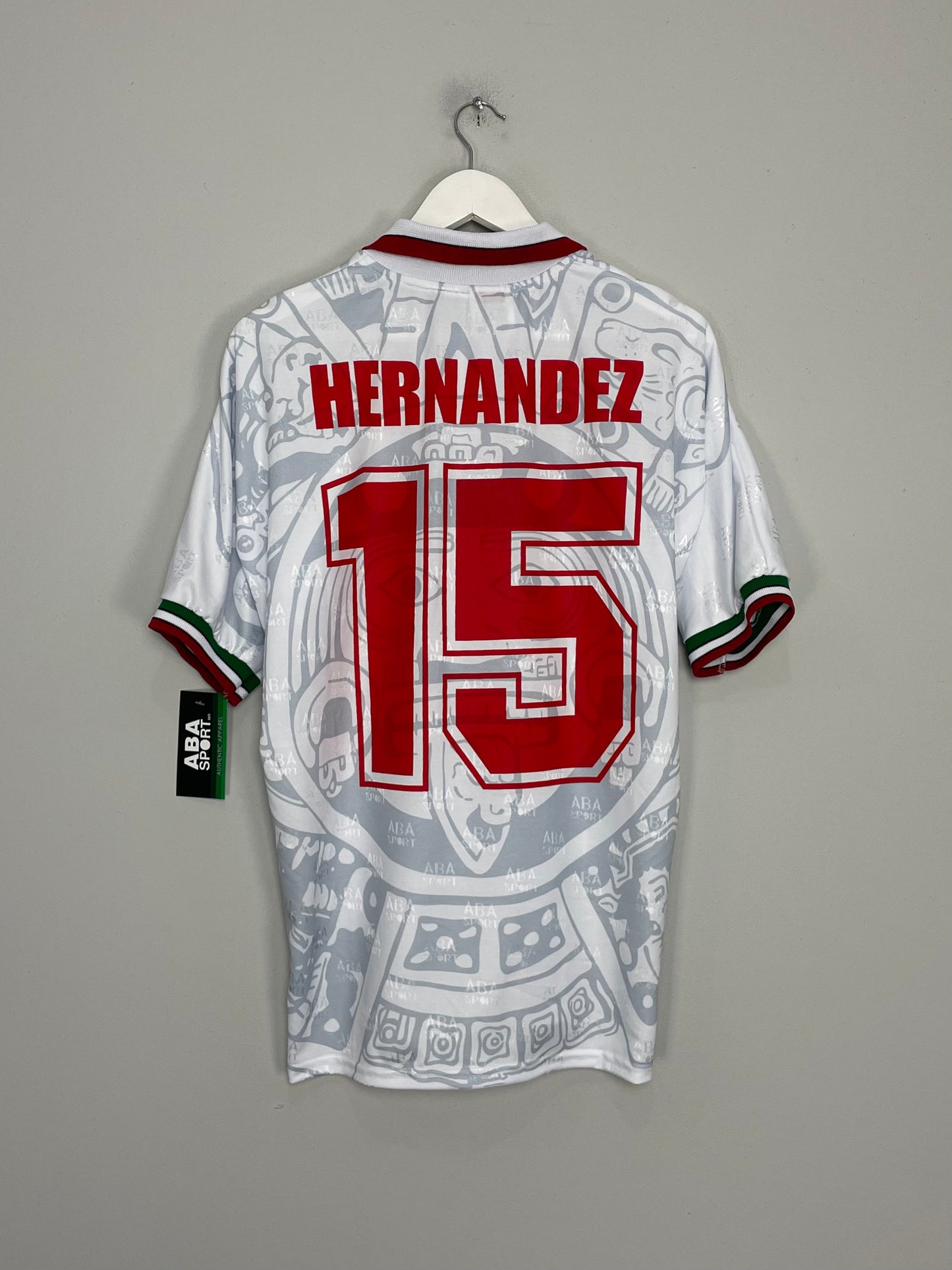 Mexico 1998 reissue away shirt aba sport Hernandez