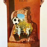 1982 ELCHE COPA DEL MUNDO DE FUTBOL ESPANA ORIGINAL PRINT