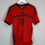 Shop 2014/15 MEXICO BLANCO #10 *TRIBUTE* AWAY SHIRT (S) ADIDAS, classic football shirts, vintage football shirts & retro soccer jerseys at Cult Kits