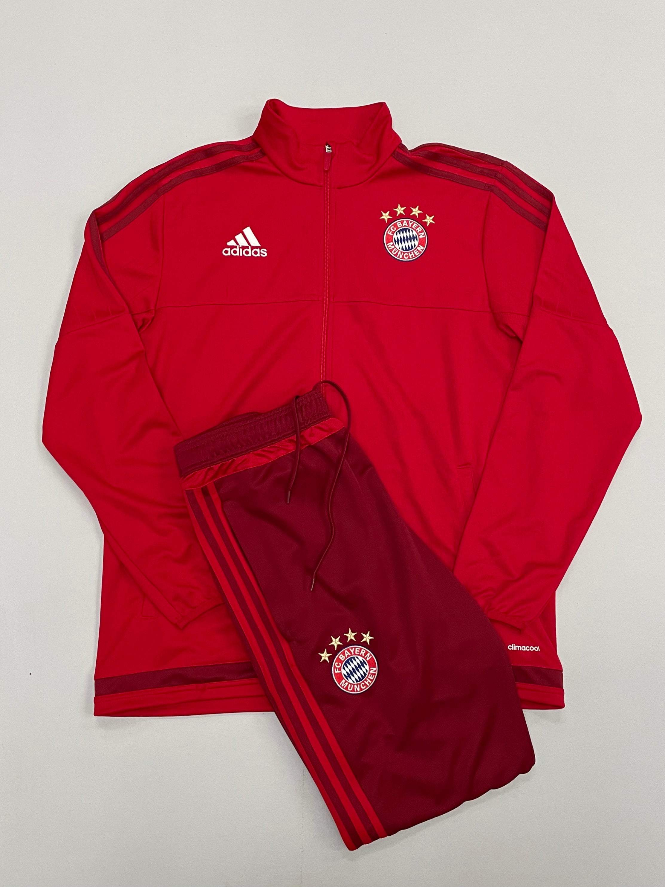 Shop 2016/17 BAYERN MUNICH FULL TRACKSUIT (L) ADIDAS, classic football shirts, vintage football shirts & retro soccer jerseys at Cult Kits
