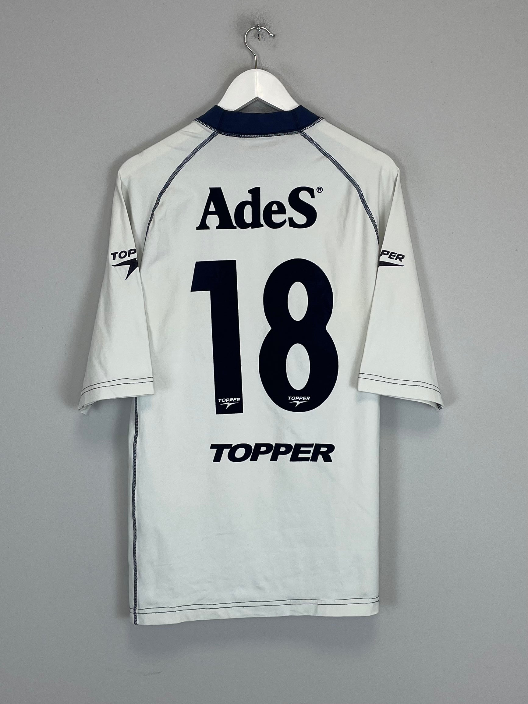 Shop 2000/01 INDEPENDIENTE #18 (FORLAN) AWAY SHIRT (XL) TOPPER, classic football shirts, vintage football shirts & retro soccer jerseys at Cult Kits