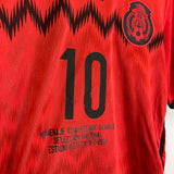 Shop 2014/15 MEXICO BLANCO #10 *TRIBUTE* AWAY SHIRT (S) ADIDAS, classic football shirts, vintage football shirts & retro soccer jerseys at Cult Kits