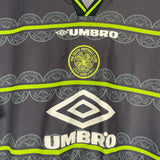 1998/99 CELTIC VIDUKA #9 AWAY SHIRT (XL) UMBRO
