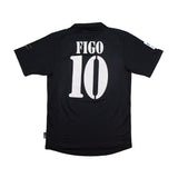2001/02 Real Madrid Figo #10 Away Shirt (S) Adidas