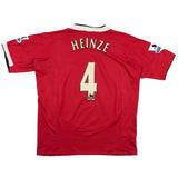 2004/06 Manchester United Heinze #4 Home Shirt (XL) Nike